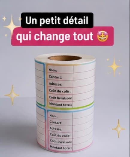Étiquettes de livraison
